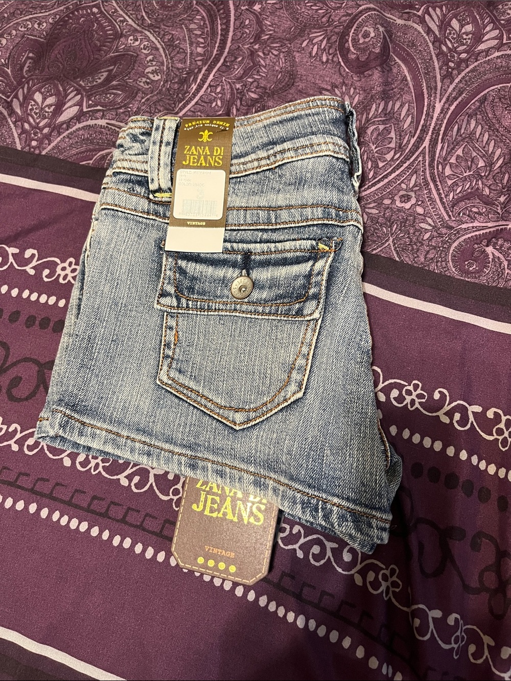 Zana Di Women’s Light Blue Straight Leg Jeans